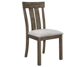 Crown Mark Quincy Side Chair in Grey