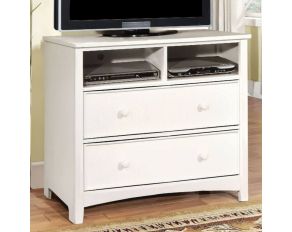 Furniture of America Corry Media Chest in White