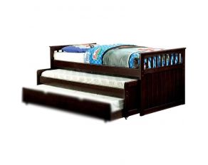 Furniture of America Gartel Nesting Daybed in Espresso, Twin