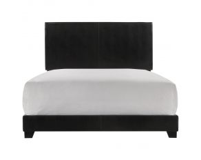 Crown Mark Erin Platform Bed in Black, Queen