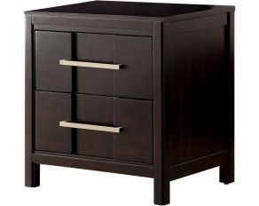 Berenice Nightstand in Espresso