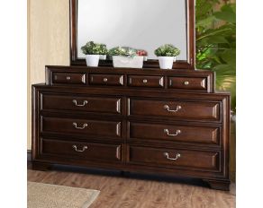 Brandt Dresser in Brown Cherry