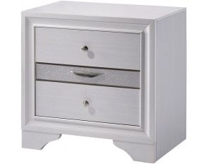 Chrissy Nightstand in White