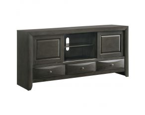 Crown Mark Emily TV Stand in Grey