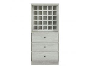 Wiesta Wooden Wine Cabinet in Antique White