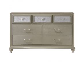 Crown Mark Lila Dresser in Brown