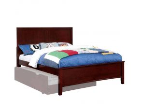 Furniture of America Prismo Full Platform Bed in Cherry