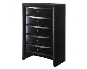 Crown Mark Black Emily Chest