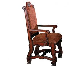 Crown Mark Neo Renaissance Arm Chair - Set of 2