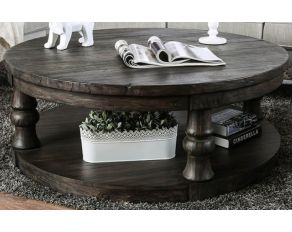 Mika Coffee Table in Antique Gray