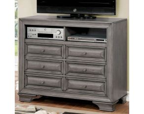 Brandt Media Chest in Gray