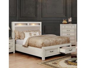 Tywyn King Storage Bed in Antique White