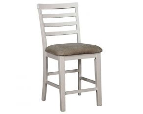 Kiana Set of 2 Counter Height Chairs in White