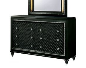 Demetria Dresser in Metallic Gray