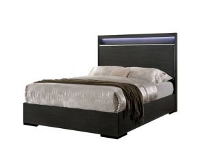 Camryn King Bed in Warm Gray