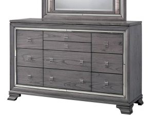 Alanis Dresser in Light Gray