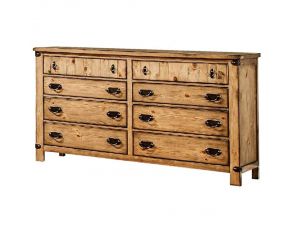 Pioneer Dresser in Weathered Elm