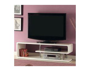 Furniture of America Ninove II TV Console in White