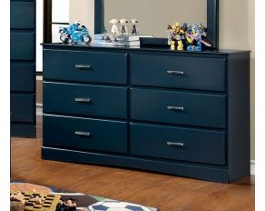 Furniture of America Prismo Dresser in Blue