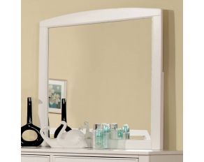 Furniture of America Corry Mirror in White