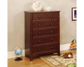 Furniture of America Omnus Chest in Cherry