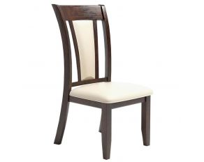 Furniture of America Brent Side Chair in Ivory - Set of 2