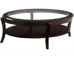 Furniture of America Finley Coffee Table in Espresso Finish