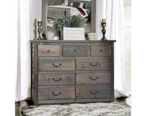 Rockwall Dresser in Weathered Gray