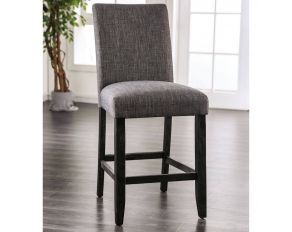 Brule Set of 2 Counter Height Side Chairs in Gray