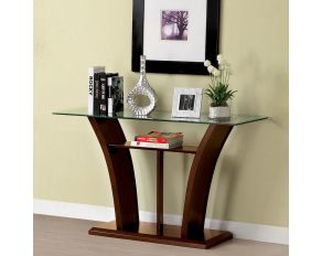 Manhattan IV Sofa Table in Brown Cherry