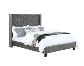 Ryleigh King Bed in Gray