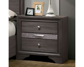 Chrissy Nightstand in Gray