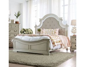 Pembroke Queen Bed in Antique Whitewash