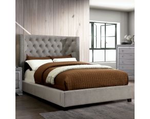 Cayla Queen Bed in Gray