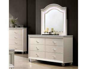 Allie Dresser in Pearl White