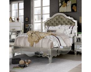 Eliora Queen Bed in Silver