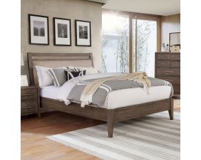 Tawana King Bed in Warm Gray Beige