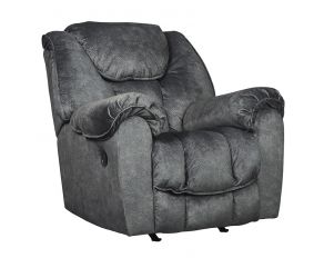 Ashley Furniture Capehorn Rocker Recliner in Granite