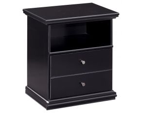 Ashley Furniture Maribel One Drawer Night Stand in Black