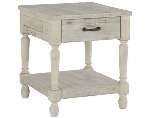 Shawnalore End Table in Whitewash