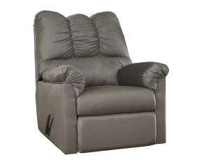 Ashley Furniture Darcy Rocker Recliner in Cobblestone