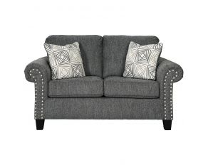 Ashley Furniture Agleno Loveseat in Charcoal
