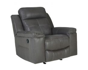 Ashley Furniture Jesolo Rocker Recliner in Dark Grey