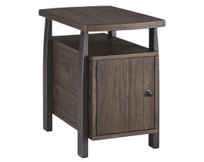 Ashley Furniture Vailbry Chair Side End Table in Brown