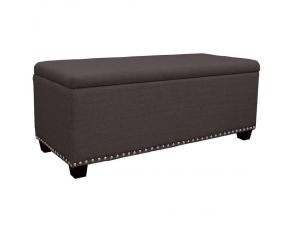 Cameron Storage Bench in Seal