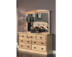 A-America Amish Highlands Dresser in Natural