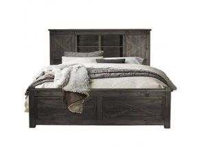 A-America Sun Valey Queen Storage Bed with Footboard Bench