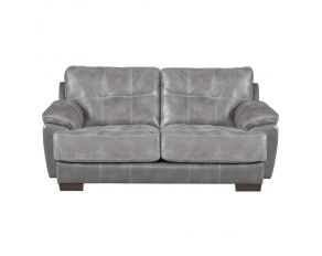 Drummond Loveseat in Steel