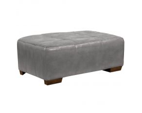 Drummond Ottoman in Steel