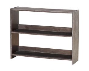 Barn Door Bookcase in Brushed Shadow